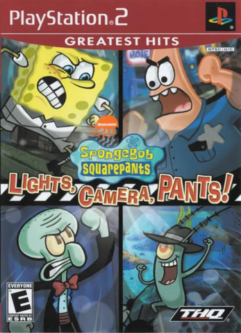 SpongeBob SquarePants: Lights, Camera, PANTS! (Playstation 2)