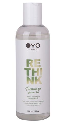 Увлажняющий гель на водной основе OYO Personal Gel Green Tea - 200 мл. - OYO OYO-GREEN-T-200ml