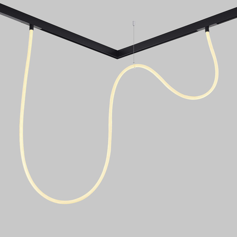 ST684.436.36 Гибкий светодиодный светильник Черный LED 1*36W 3000K Lm Ra80 360° IP20 L3 000xW-xH- 48V SKYLINE 48