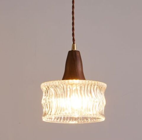 Люстра Wood Glass