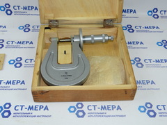 Микрометр листовой МЛ-25 (0-25мм.) Ц/д 0,01мм. (циферблат) ГОСТ 6507-78