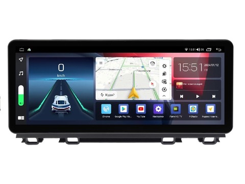 Магнитола Honda CR-V (2016-2023) Android 10 4/64GB QLED DSP 4G модель TK-3004TS18