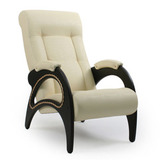 Кресло для отдыха Модель 41 экокожа с лозой