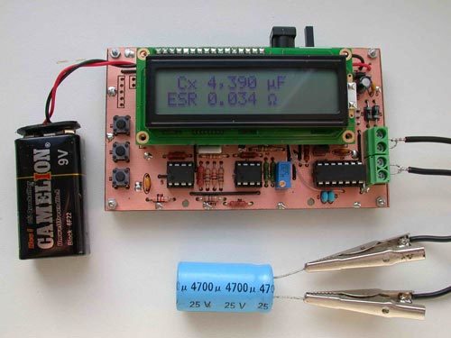 Как с помощью Arduino измерить емкость конденсатора?