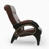 Кресло для отдыха Модель 41 экокожа с лозой