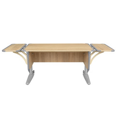 Растущая парта Дэми с боковыми полками СУТ 43-02 (1560×550 мм)