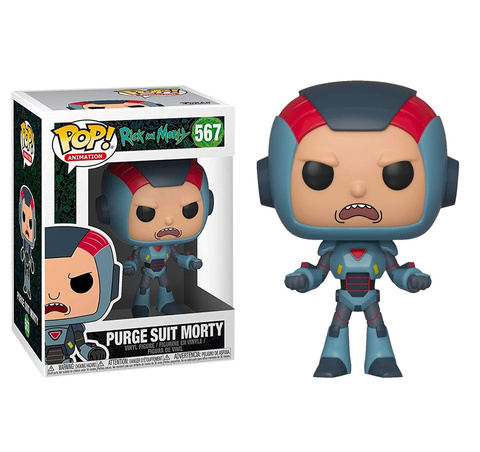 Funko POP! Rick and Morty: Purge Suit Morty (567)