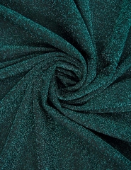 Трикотаж Металлик, 186 гр/м2, 150 см, бирюза