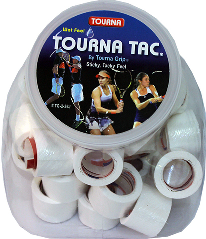 Намотки теннисные Tourna Tac Jar Display 36P - white