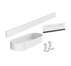 Hansgrohe WallStoris 27967700 Набор аксессуаров (белый матовый)