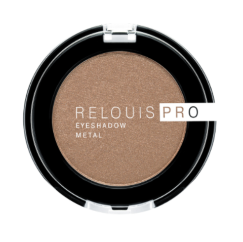 RELOUIS Тени Pro Eyeshadow Metal  тон 54, amber