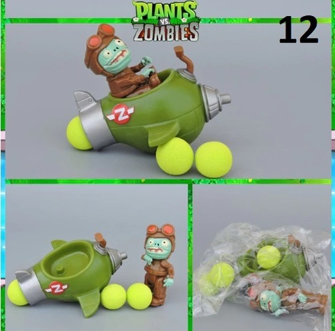 Растения против Зомби стреляющие игрушки серия 02 в пакетах