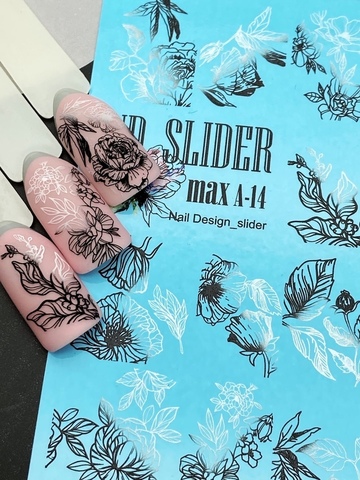 Слайдер-дизайн Nail Design Max A-14