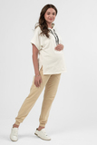 Спортивные брюки для беременных 13642 тапиока