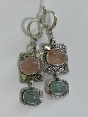 Арагон (серьги из серебра)