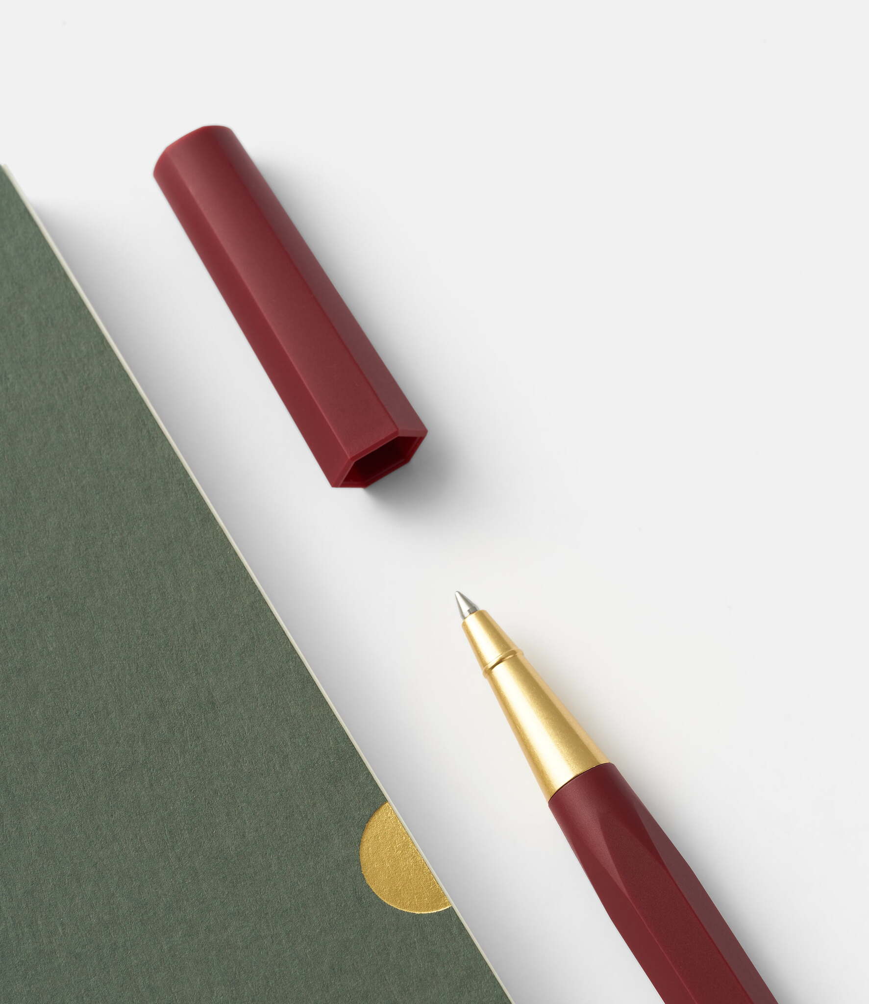 Resin — ручка-роллер из акрила и латуни