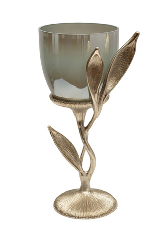 Подсвечник декоративный Garda Decor Flora 20х14х33.5см