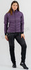 Элитная Тёплая Лыжная Куртка Noname Hybrid Jacket Warm 24 Wos Dk Purple женская
