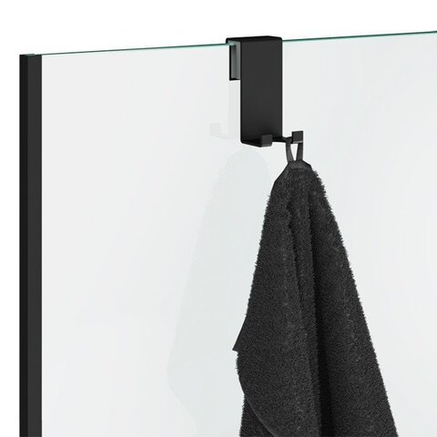Decor Walther 0902060 Decor Walther Крючок для душевой кабины, цвет: черный матовый