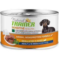 Natural Trainer Sensitive No Gluten Adult Mini - Lamb & Whole Cereals