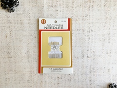 Иглы швейные для слабовидящих, 12 игл