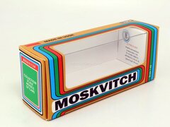 Box Moskvich-408 412 426 427 433 434 pickup rainbow 1:43 Made in USSR reprint Agat Tantal