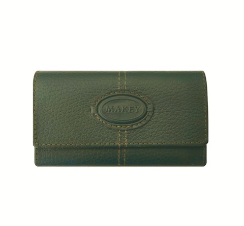 Футляр для ключей «Classic». Цвет зеленый