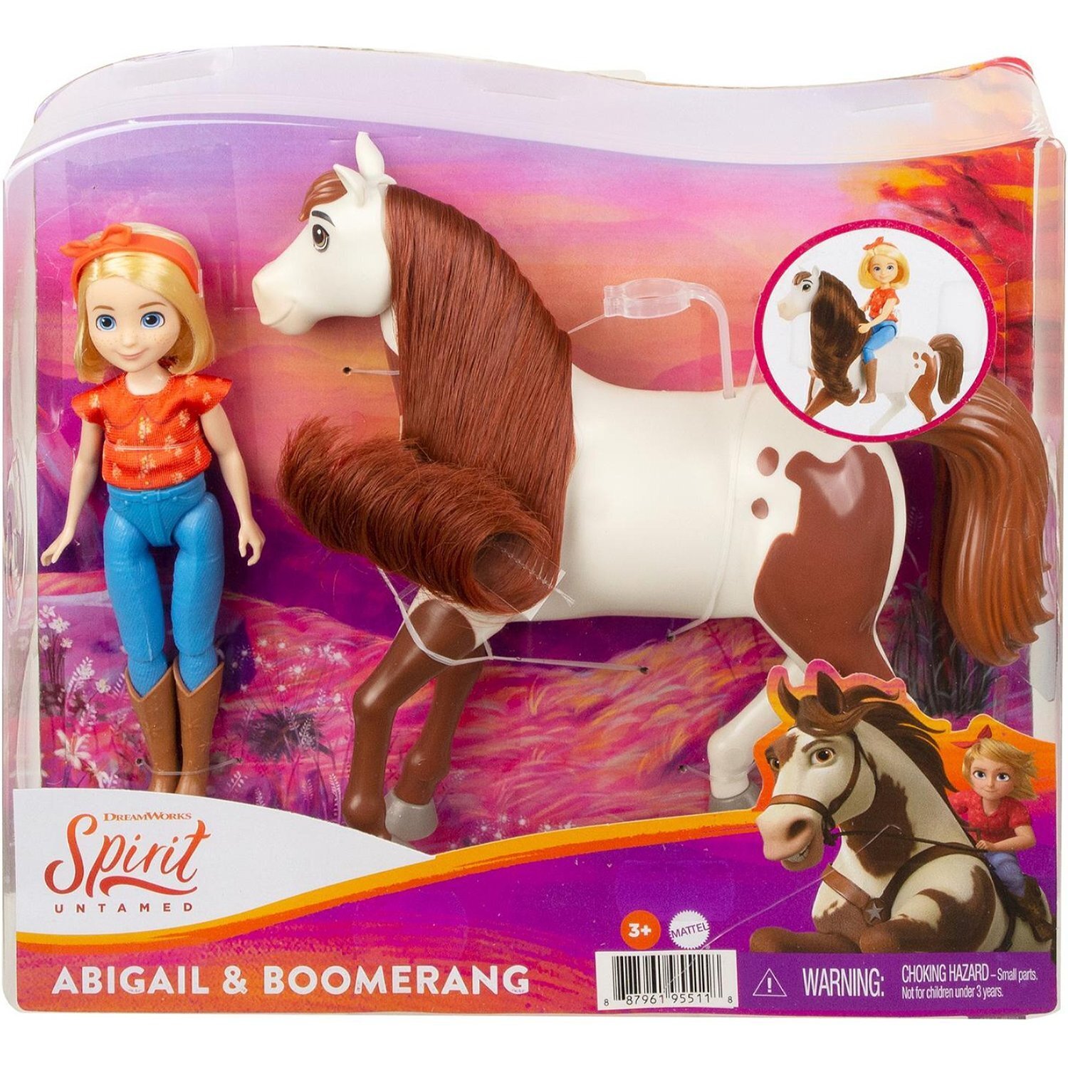 Mattel Кукла Spirit Эбигейл Бумеранг GXF23 купить в Москве | Доставка по  России.