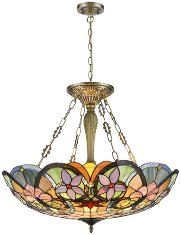 Люстра потолочная Velante Tiffany 818-807-06