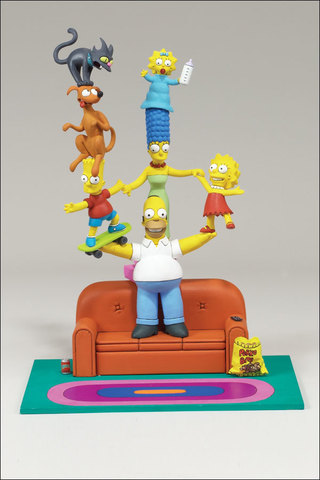 The Simpsons Boxed Set: Family Couch Gag