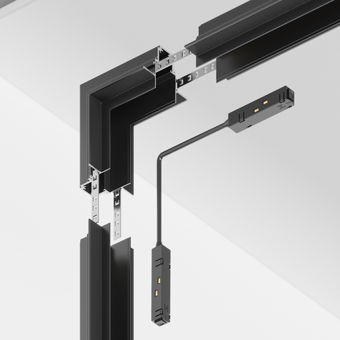 Комплектующие для встраиваемой трековой системы Maytoni Accessories for tracks s35 TRA004ICL-22B