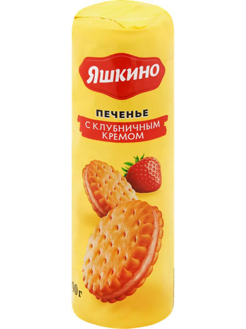 Печ.зат. Яшкино с клубн.кремом 190г