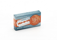 Бритвенный набор для мужчин Merkur Solingen, 3 предмета: станок Т- образный 23С, подставка, лезвия 10 штук, в картонной коробке