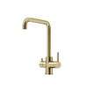 Sancos Vela SC4013BG Смеситель для кухни с краном для фильтрованной воды, цвет: брашированное золото