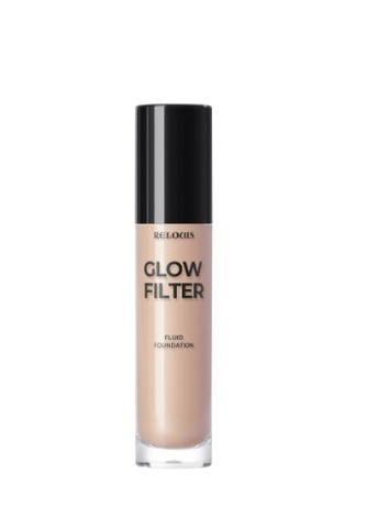 RELOUIS Флюид тональный Сияющий с эф.фильтра Glow Filter Fluid Foundation тон:02 Natural Beige