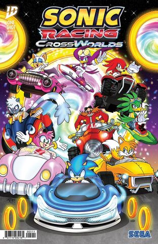 Sonic The Hedgehog Sonic Racing CrossWorlds #1 (Cover B)