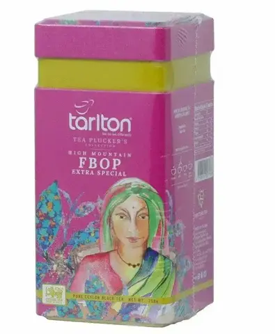 Чай черный FBOP Tarlton высокогорный жб 250гр