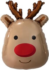 К Фигура, Голова, Новогодний олень, 31''/79 см, 1 шт.