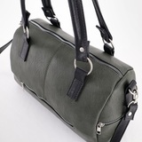 Сумка Саломея 504 македония оливковый + черный