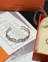 16726 - Браслет жесткий тонкий FARANDOL из неродированного серебра