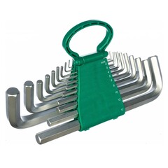 Jonnesway H02MH118S Набор ключей торцевых шестигранных удлиненных, 18 предметов 49000