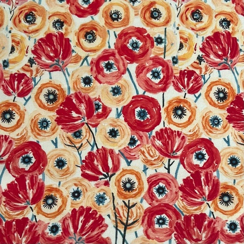 СТЕПНЫЕ МАКИ - 100% хлопок