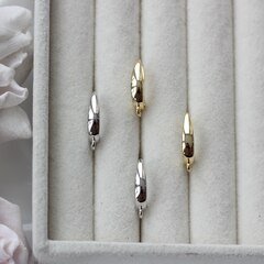 Швензы 14*4 мм с английским замком, позолота, Ш115