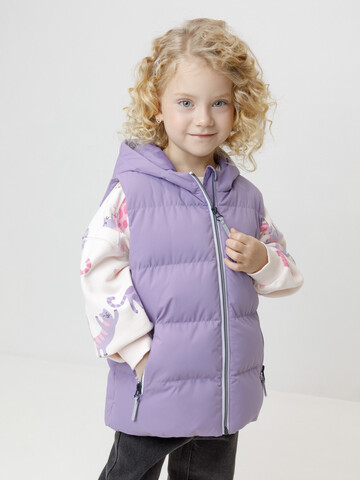 жилет  для девочки  ВК 35022/1 ГР (98-128)