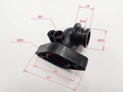 Ниппель горячей воды для HYDROSTA HSG 100-300 SD (арт. 3319001800)