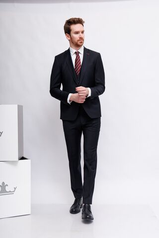 ROY ROBSON Костюм - тройка из шерсти с эластаном