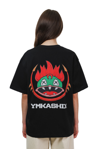 Футболка Ymkashix 8-bit черная