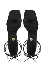 Босоножки на высоком каблуке Ekonika х Lavarice Чёрный