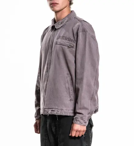 Affliction | Куртка мужская Live Fast Canvas Jackets 110OW456 слева