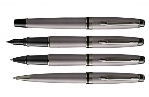 Ручка шариковая Waterman Expert Metallic, Silver RT (2119256)